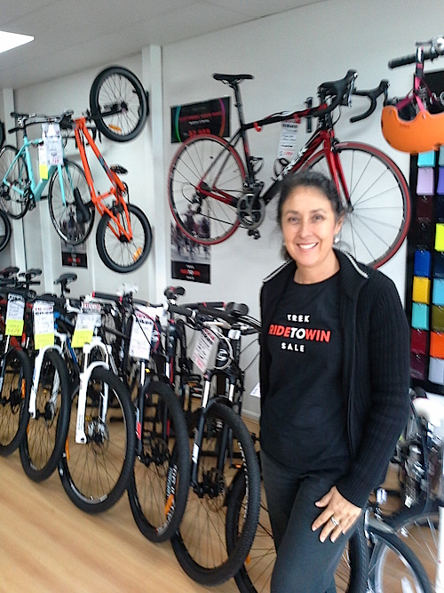 Donna at Rival Bikes