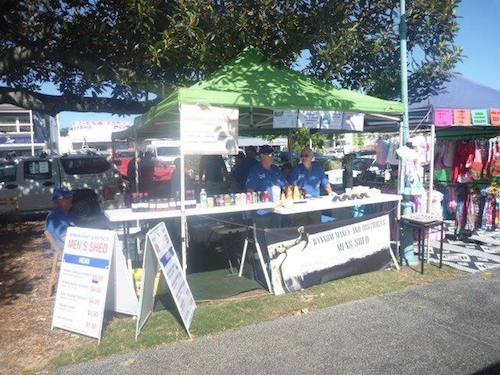 Wynnum Mens Shed Stall