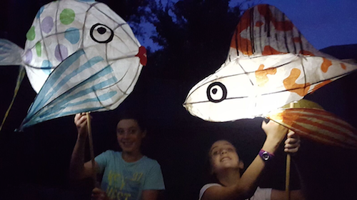 fish lanterns